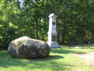 67th New York Infantry Monument. Click for full size. 67th New York Infantry Monument image. Click for full size.