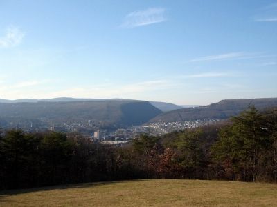 View of Cumberland Maryland from Constitution Park image. Click for full size.
