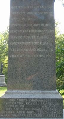 Left Side of Monument. Click for full size. Left Side of Monument image. Click for full size.
