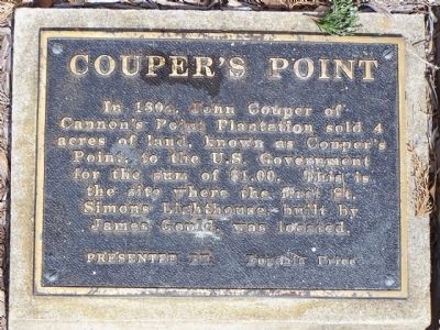 Couper's Point Marker image. Click for full size.
