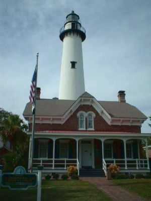 Couper's Point , St. Simons' lighthouse image. Click for full size.
