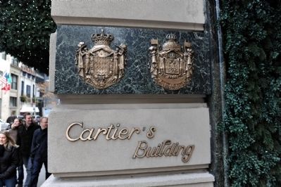 Cartier Building Sign image. Click for full size.