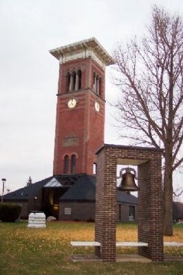 Bell and Cannon in front of Galloway Hall. Click for full size. Bell and Cannon in front of Galloway Hall image. Click for full size.