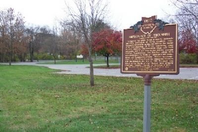 Birthplace of Tecumseh Marker image. Click for full size.