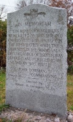 Ten Kentucky Soldiers Memorial. Click for full size. Ten Kentucky Soldiers Memorial image. Click for full size.