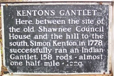 Kenton's Gantlet [Gauntlet] Marker image. Click for full size.