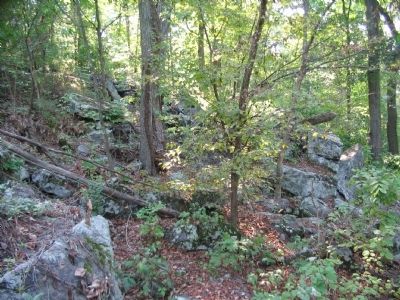 Rocky Outcroppings on Culp's Hill image. Click for full size.