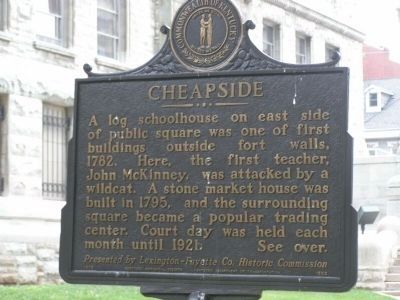 Cheapside Marker image. Click for full size.