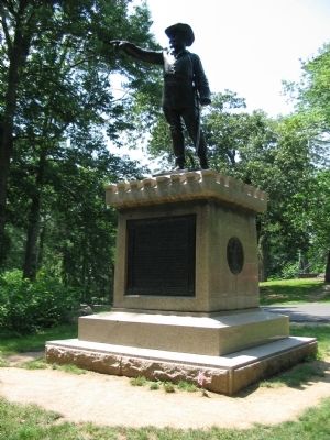 George Sears Greene Monument image. Click for full size.