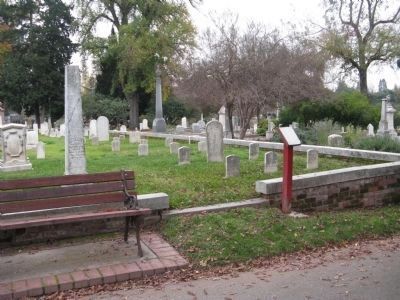 Old Masonic Cemetery. Click for full size. Old Masonic Cemetery image. Click for full size.
