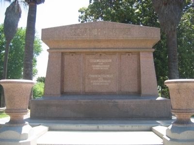 Mark Hopkins Monument. Click for full size. Mark Hopkins Monument image. Click for full size.
