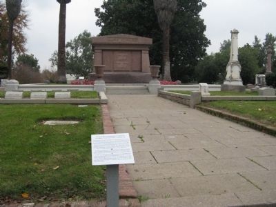 Pioneer Cemetery Grove Marker image. Click for full size.