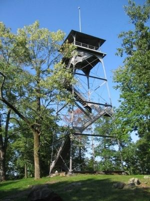 Observation Tower at Culp's Hill image. Click for full size.