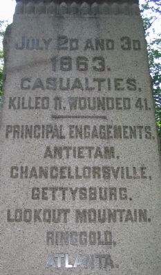 Back of Monument. Click for full size. Back of Monument image. Click for full size.