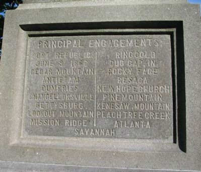 Left Side of Monument. Click for full size. Left Side of Monument image. Click for full size.