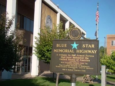 Nearby Blue Star Memorial Highway image. Click for full size.