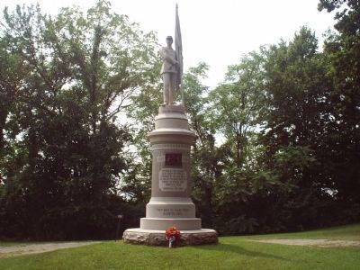 Ypsilanti Civil War Memorial Marker. Click for full size. Ypsilanti Civil War Memorial Marker image. Click for full size.