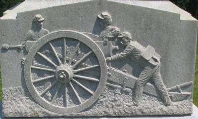 Artwork at the Base of the Monument image. Click for full size.