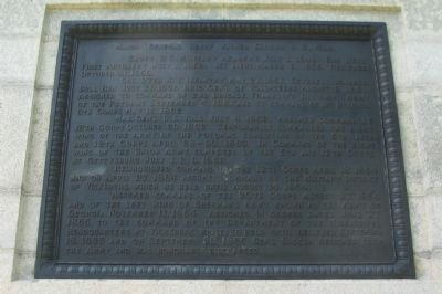 Back Plaque. Click for full size. Back Plaque image. Click for full size.