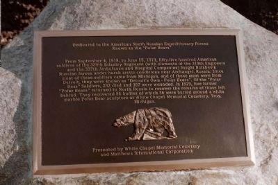 Polar bears Marker. Click for full size. Polar bears Marker image. Click for full size.