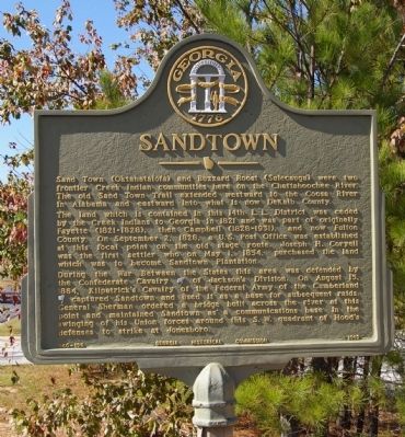 Sandtown Marker image. Click for full size.