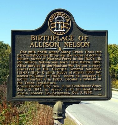 Birthplace of Allison Nelson Marker image. Click for full size.
