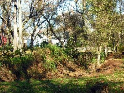 Old Millrace at Palmer Lot. Click for full size. Old Millrace at Palmer Lot image. Click for full size.