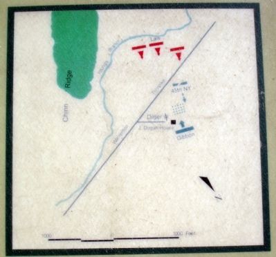 Close-up of Map on Marker image. Click for full size.