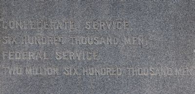 Oconee County Confederate Monument - West Side image. Click for full size.