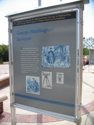 George Washington: Surveyor image. Click for full size.