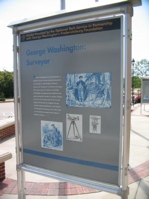 George Washington: Surveyor. Click for full size. George Washington: Surveyor image. Click for full size.