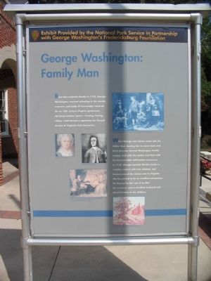 George Washington: Family Man. Click for full size. George Washington: Family Man image. Click for full size.