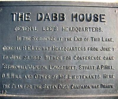 The Dabb House Marker image. Click for full size.