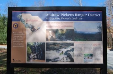 Andrew Pickens Ranger District Marker image. Click for full size.