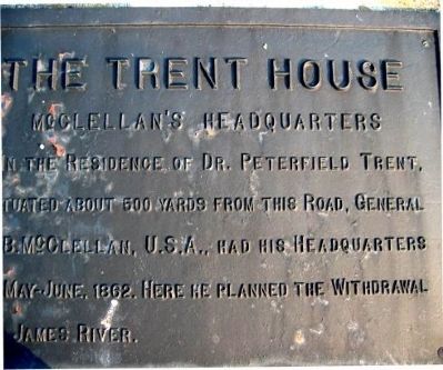 The Trent House "Freeman Marker". Click for full size. The Trent House "Freeman Marker" image. Click for full size.
