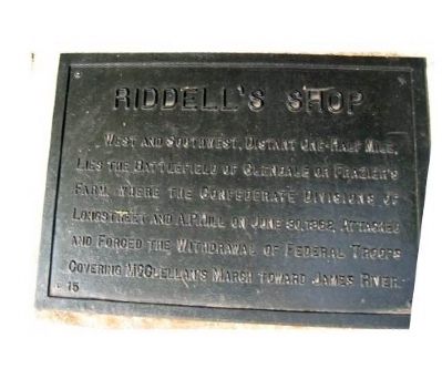 Riddell's Shop Marker image. Click for full size.