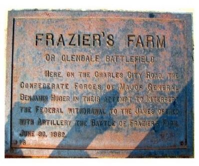 Frazier's Farm Marker image. Click for full size.