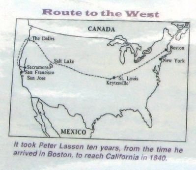 Close Up of Map on Marker. Click for full size. Close Up of Map on Marker image. Click for full size.