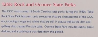 Walhalla State Fish Hatchery Marker - Table Rock and Oconee State Parks image. Click for full size.