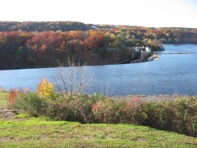 St. Croix River and Dam. Click for full size. St. Croix River and Dam image. Click for full size.