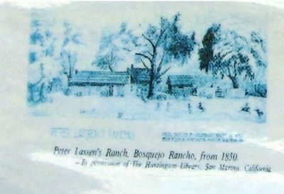 Close up of Drawing on Marker image. Click for full size.