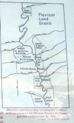 Close Up of Map on Marker image. Click for full size.