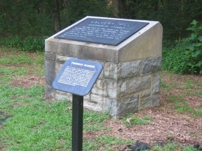 Malvern Hill Marker. Click for full size. Malvern Hill Marker image. Click for full size.