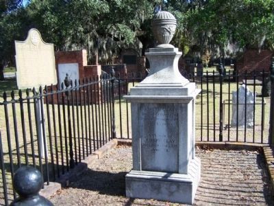 Joseph Clay gravesite. Click for full size. Joseph Clay gravesite image. Click for full size.