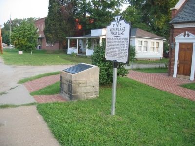 Battlefield of Seven Pines Marker. Click for full size. Battlefield of Seven Pines Marker image. Click for full size.