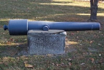 Pickaway County Civil War Memorial Cannon image. Click for full size.