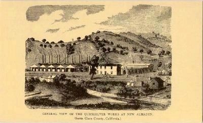 Vintage Postcard - New Almaden. Click for full size. Vintage Postcard - New Almaden image. Click for full size.