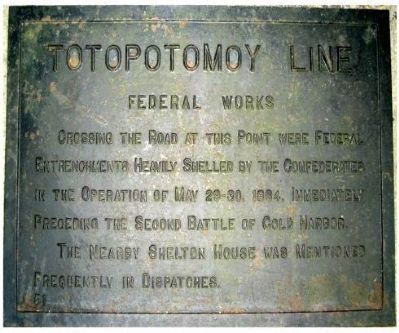 Totopotomoy Line Marker image. Click for full size.