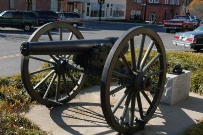 Confederate Cannon image. Click for full size.