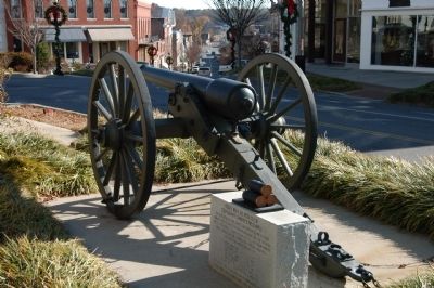 Confederate Cannon image. Click for full size.
